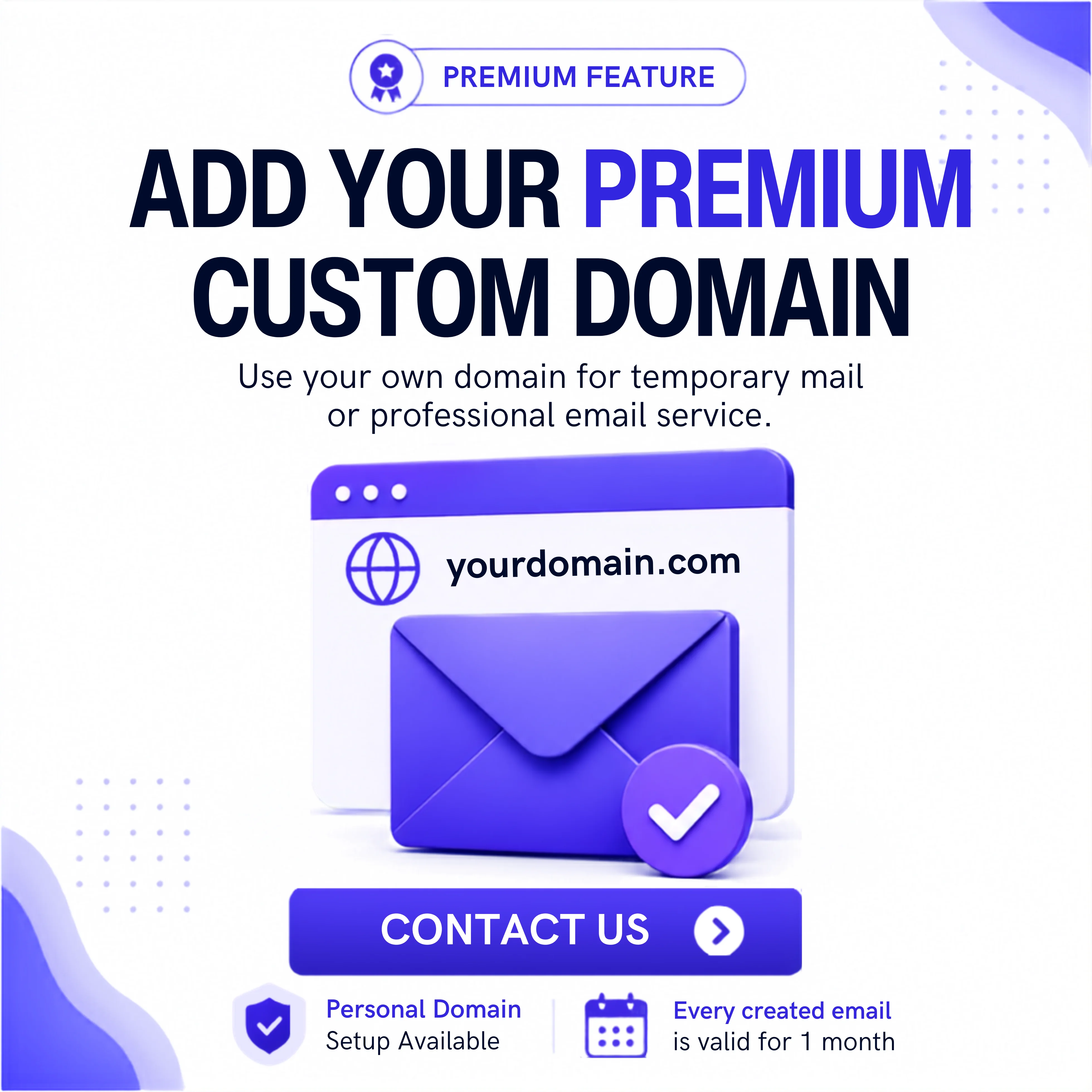 Premium Custom Domain